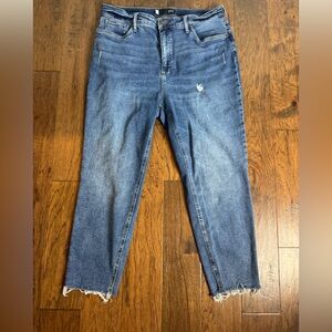 Kut from the Kloth Distressed Blue Jeans